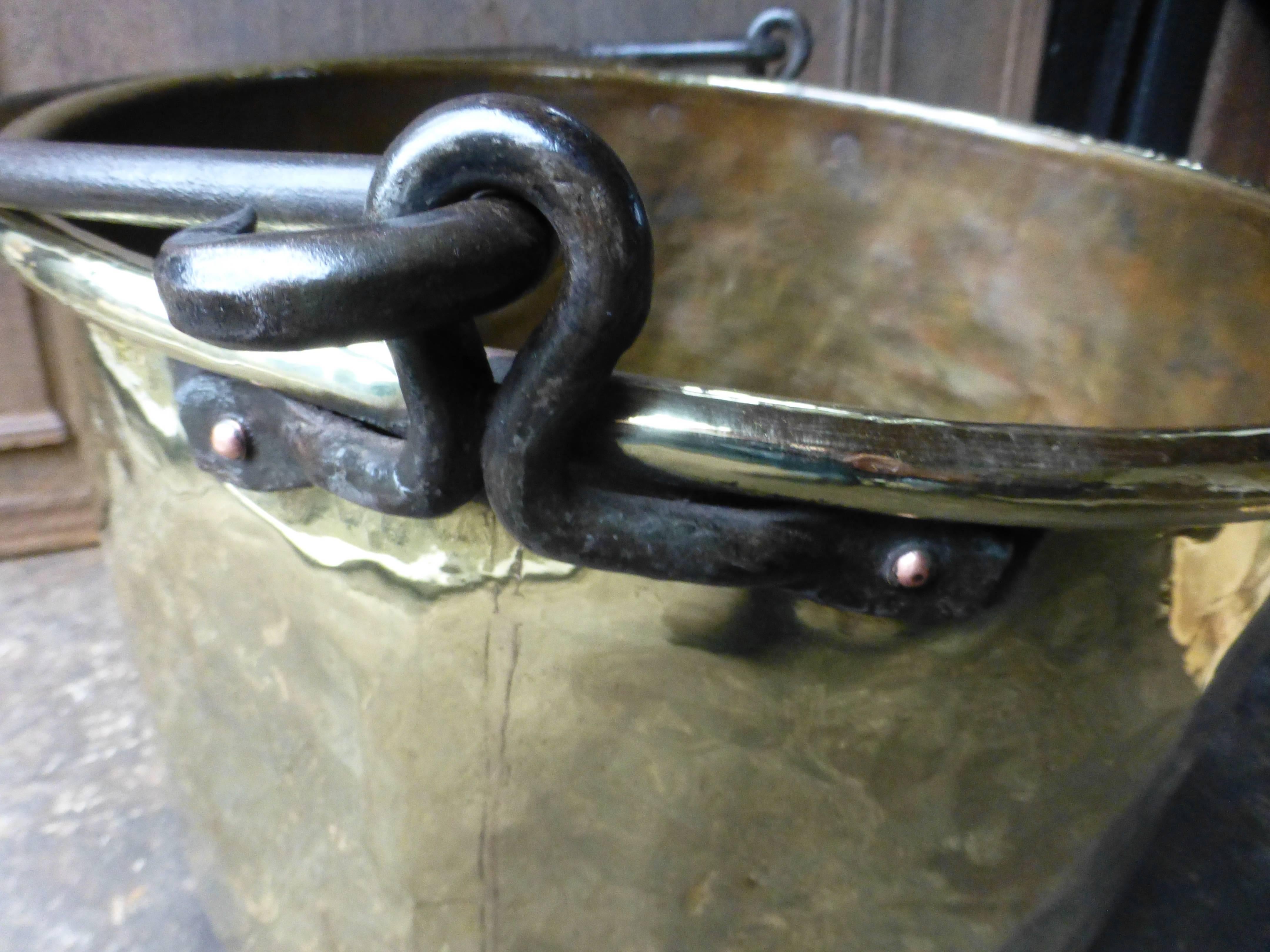 18th Century Dutch Log Basket, Log Holder In Good Condition In Amerongen, NL