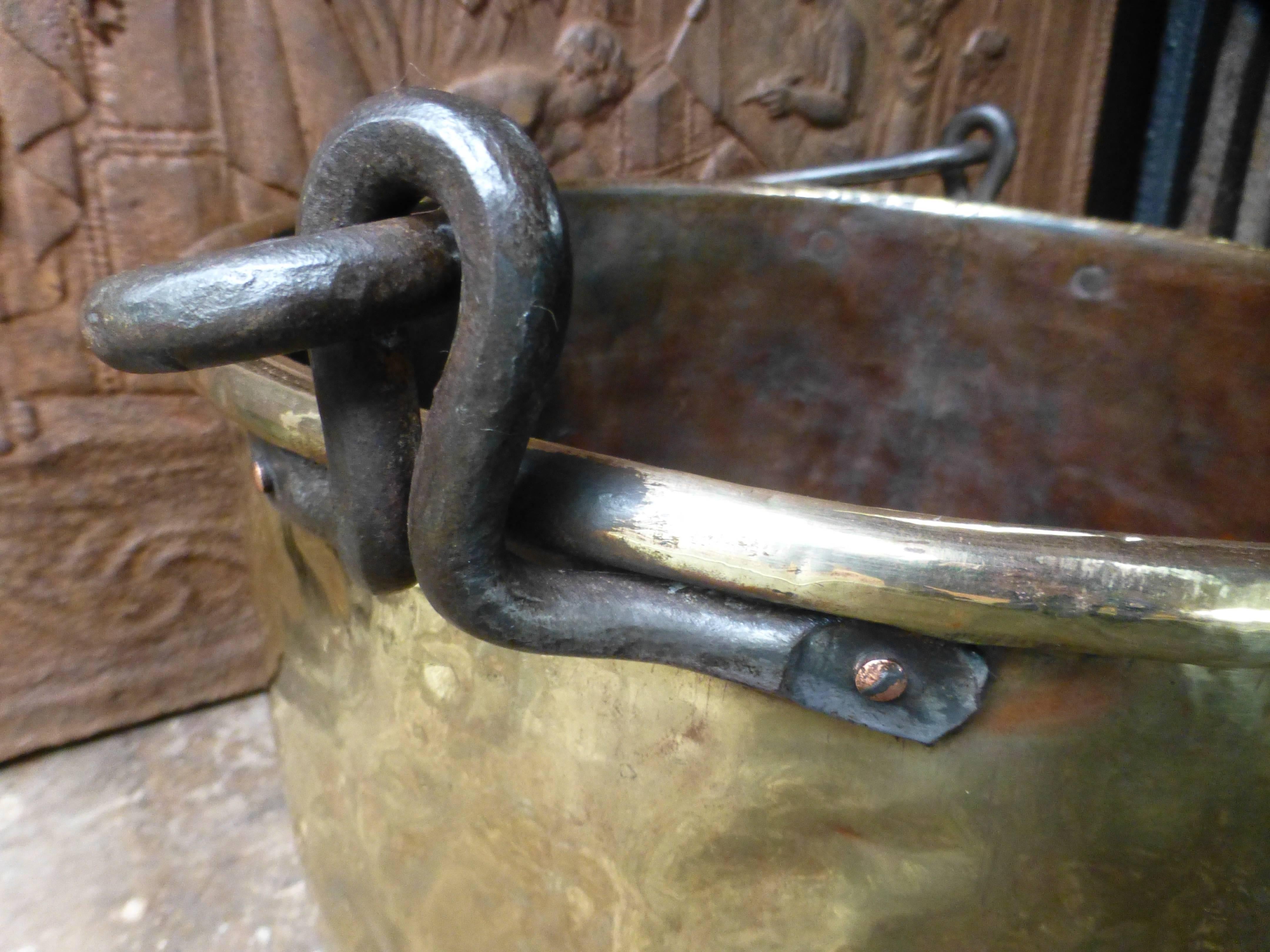 18th Century and Earlier 18th Century Dutch Log Basket, Log Holder