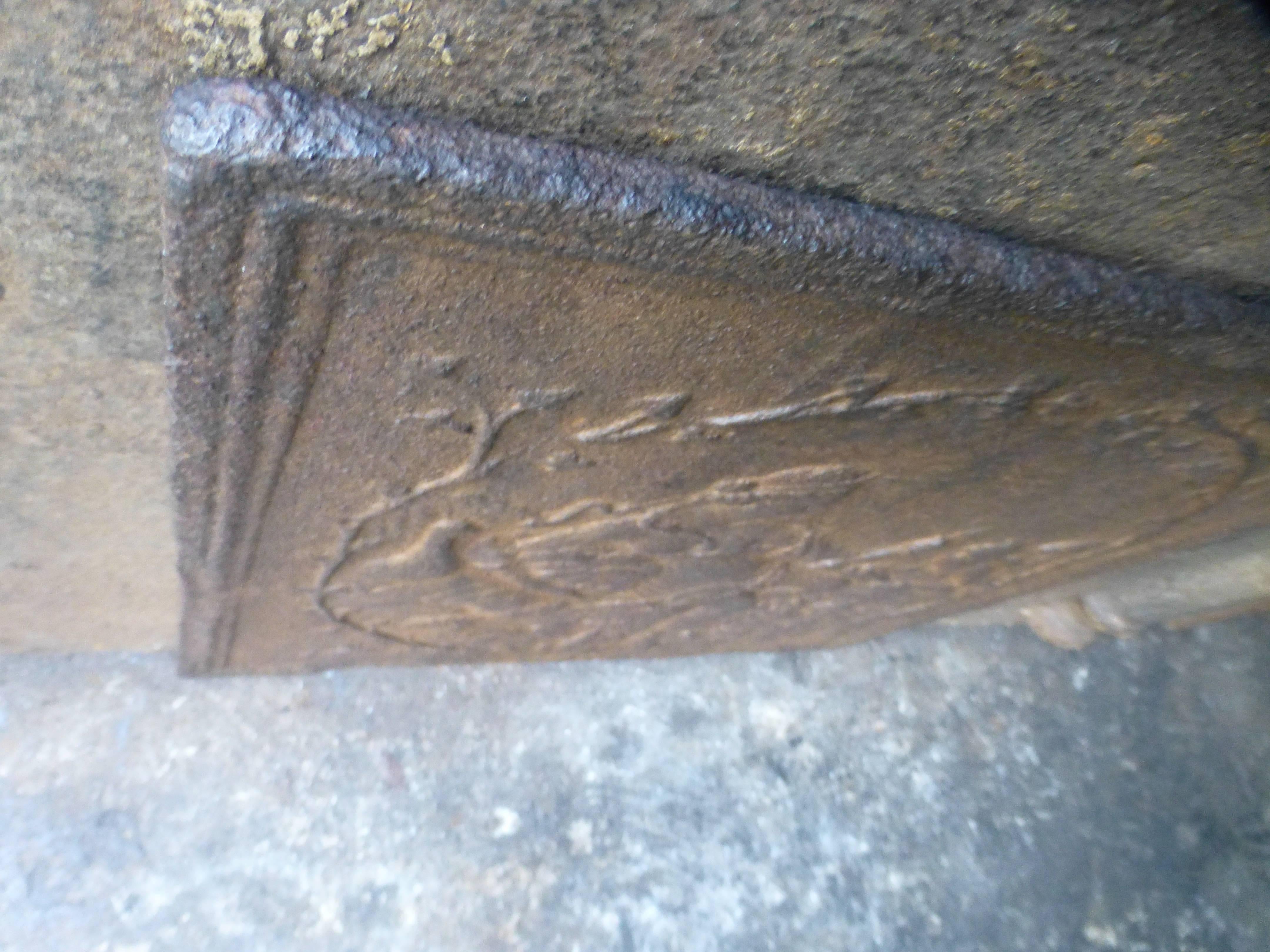 Iron Hercules Spinning at Omphale's Feet Fireback