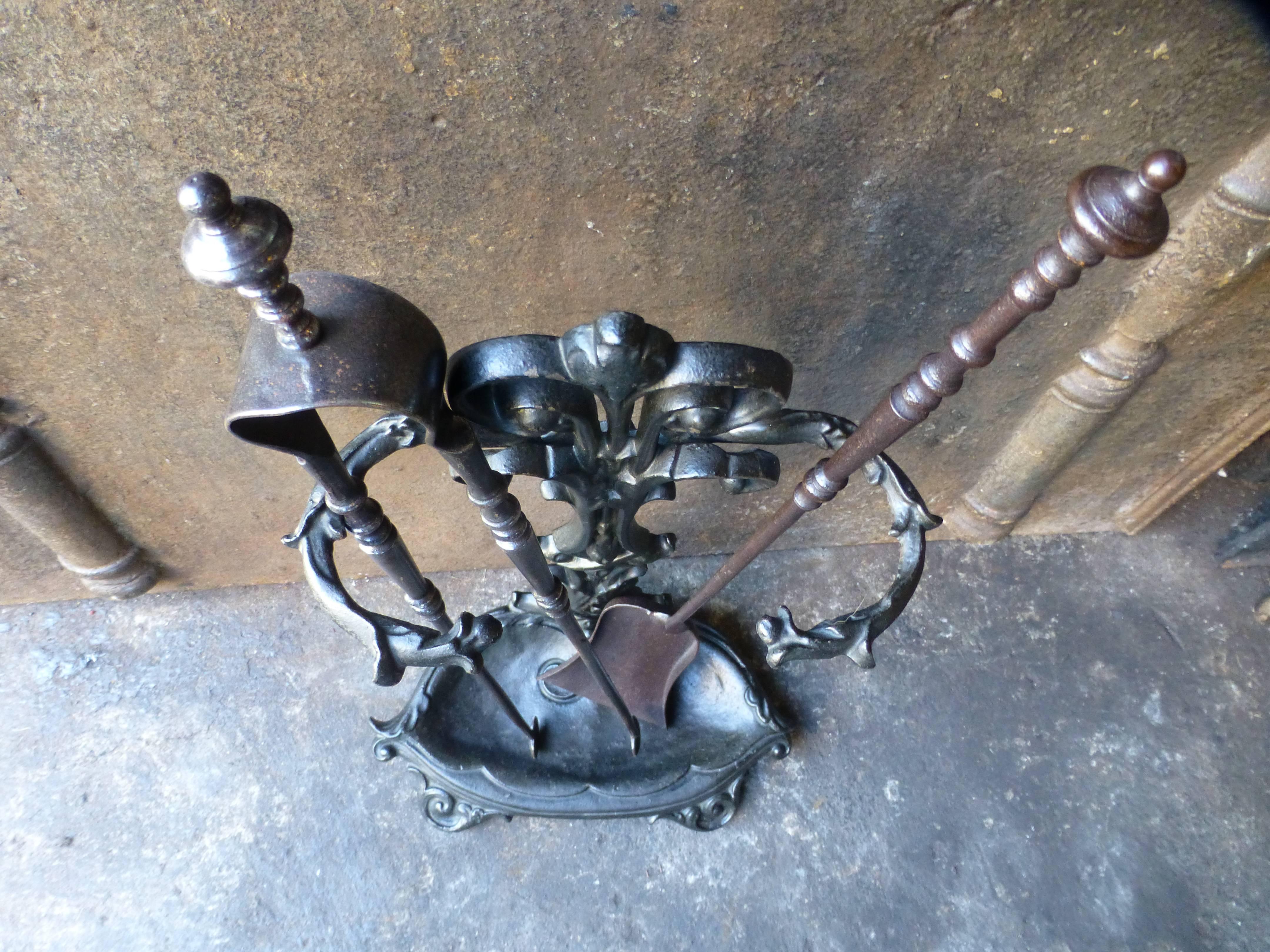 19th Century French Fireplace Tools, Fire Tools 4