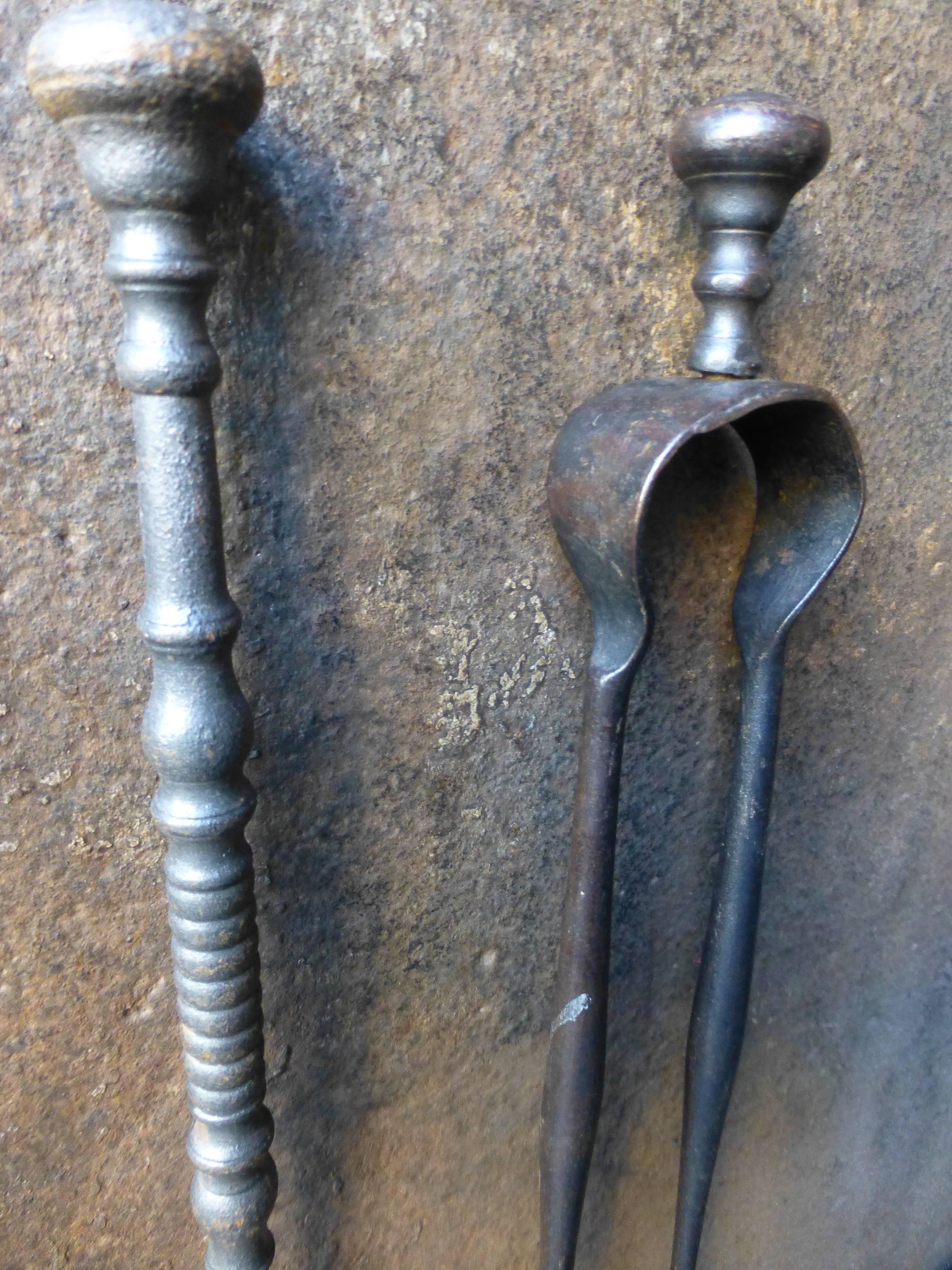 19th Century French Fireplace Tool or Fire Tools In Good Condition In Amerongen, NL
