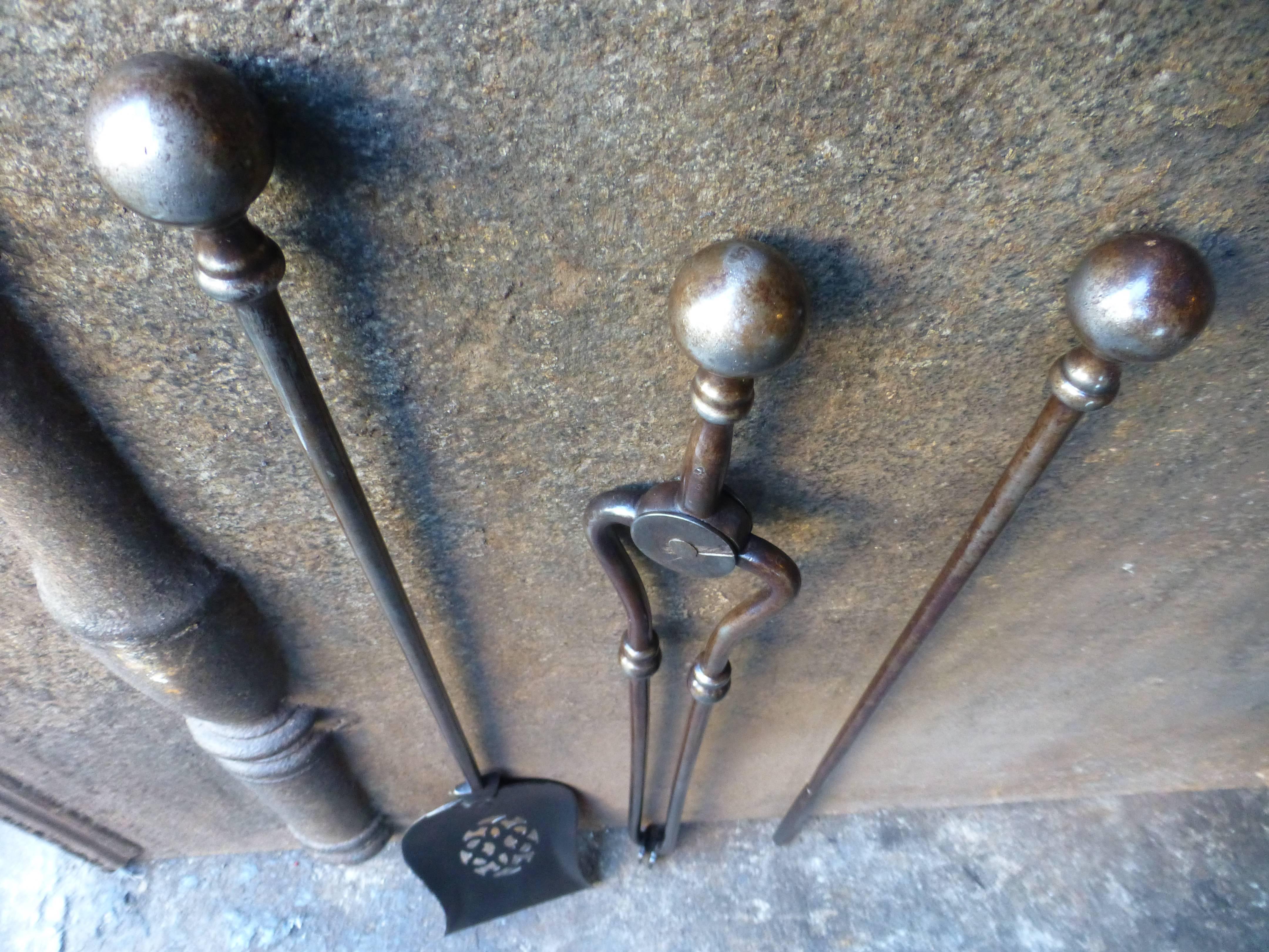 19th Century English Fireplace Tools, Fire Tools 5