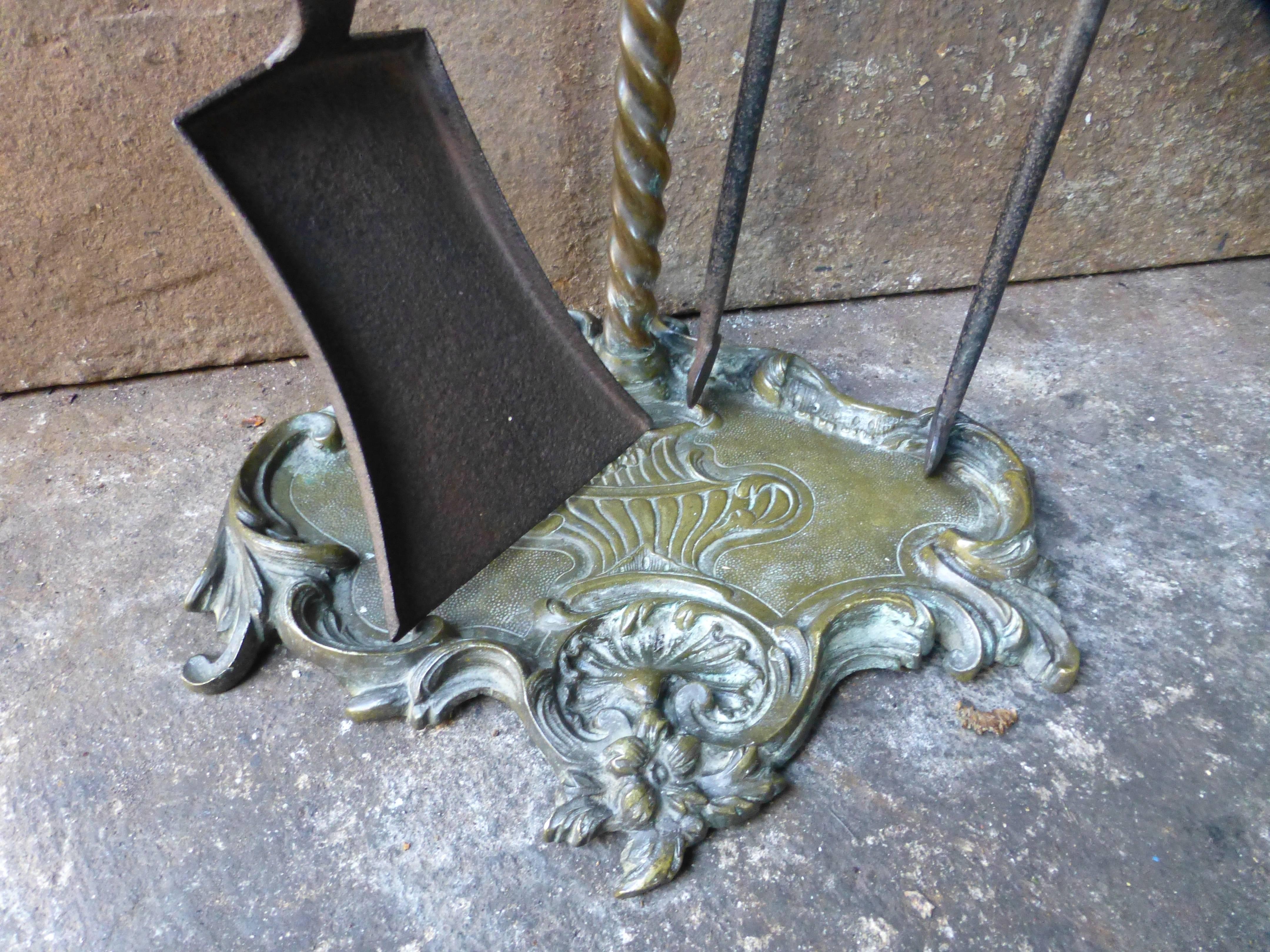 19th Century French Fireplace Tools, Fire Tools 4