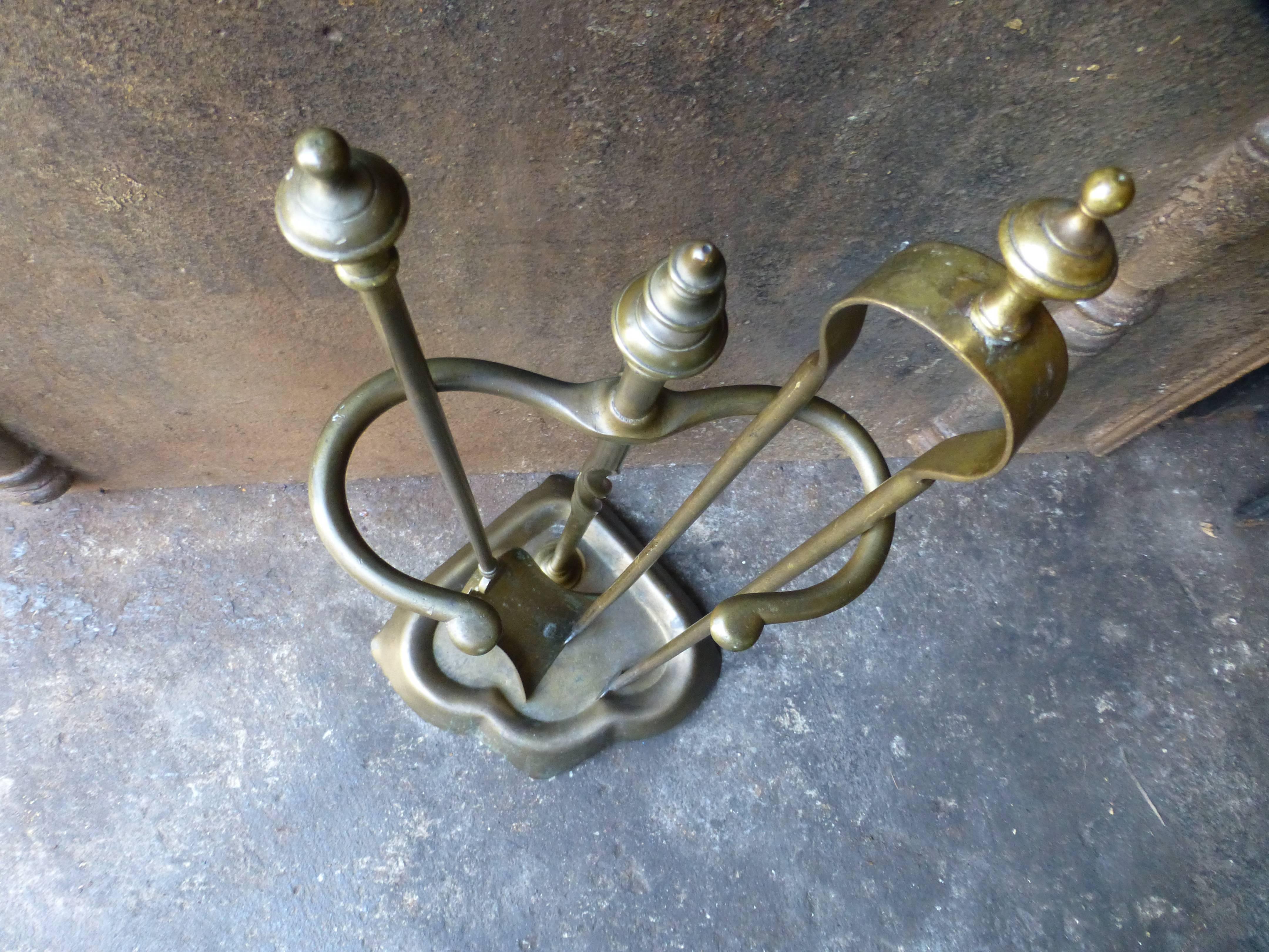 19th Century French Fireplace Tools Signed Bouhon Frères 4