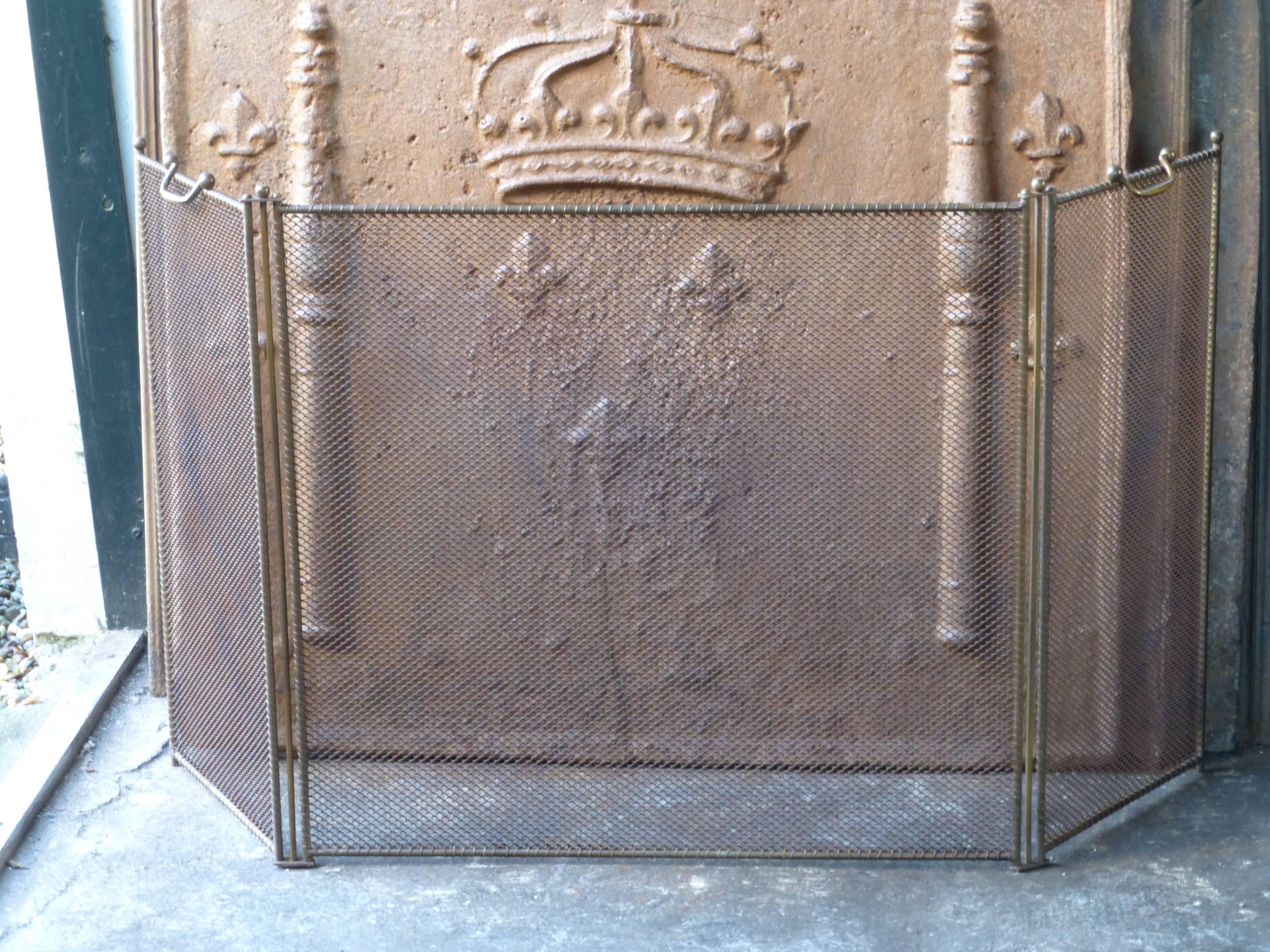 19th Century French Fireplace Screen - Fire Screen at 1stDibs