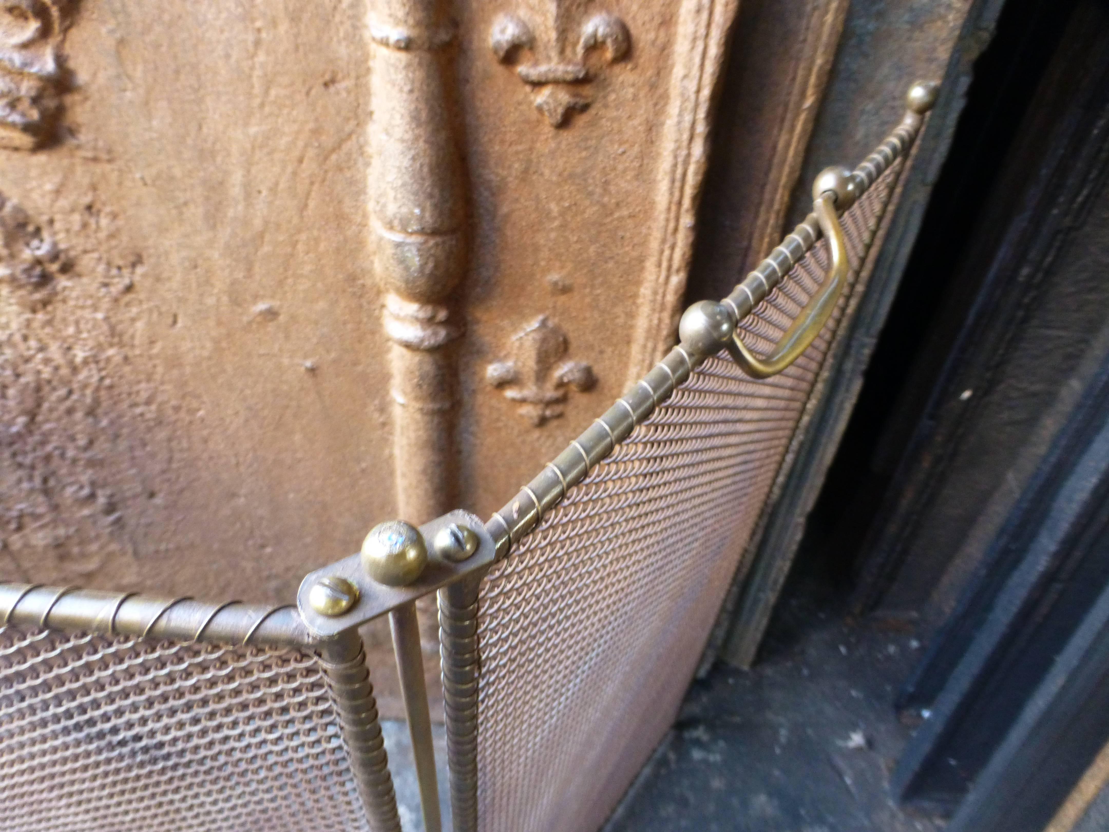 19th Century French Fireplace Screen - Fire Screen 3