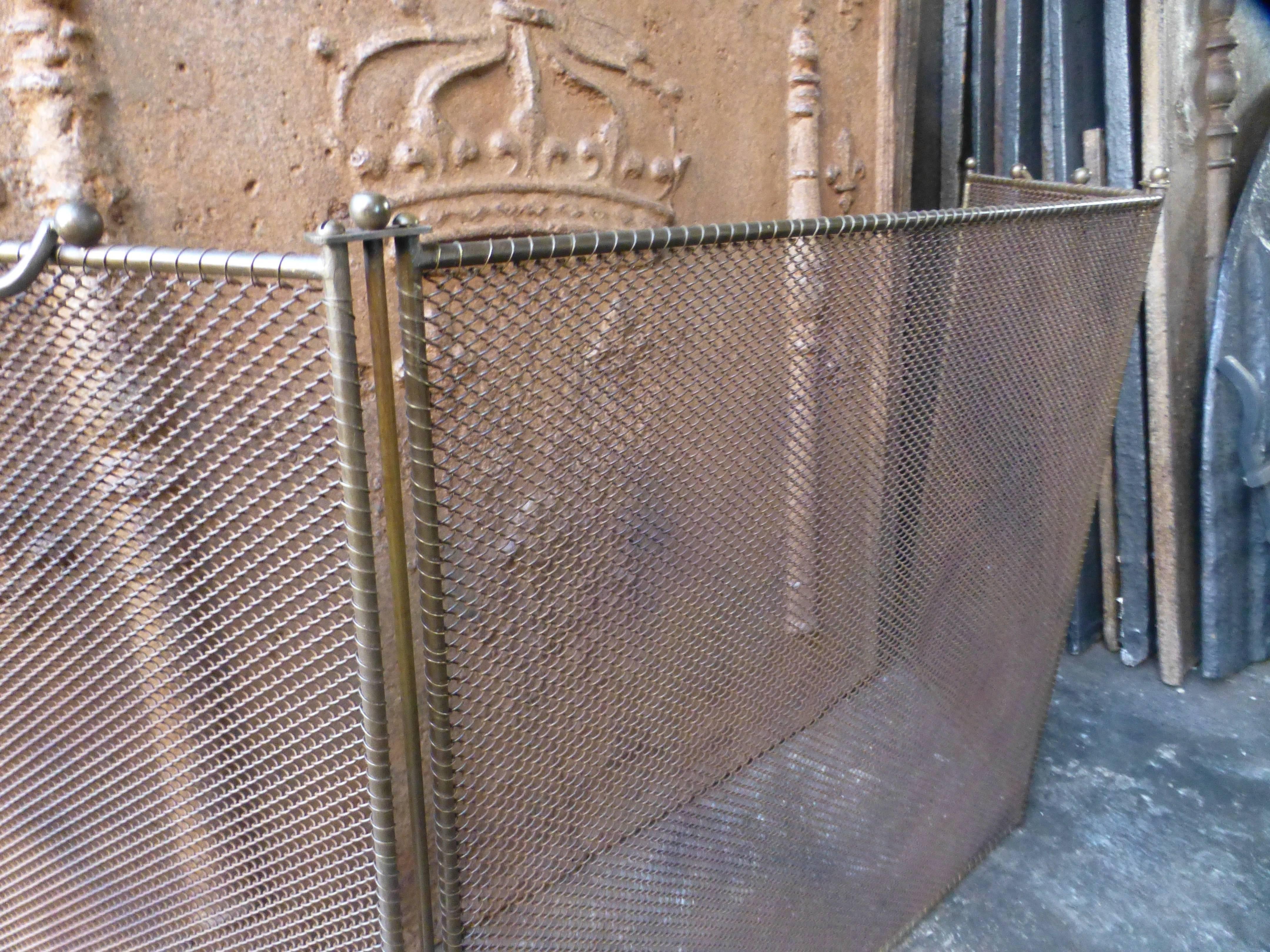 19th Century French Fireplace Screen - Fire Screen In Good Condition In Amerongen, NL