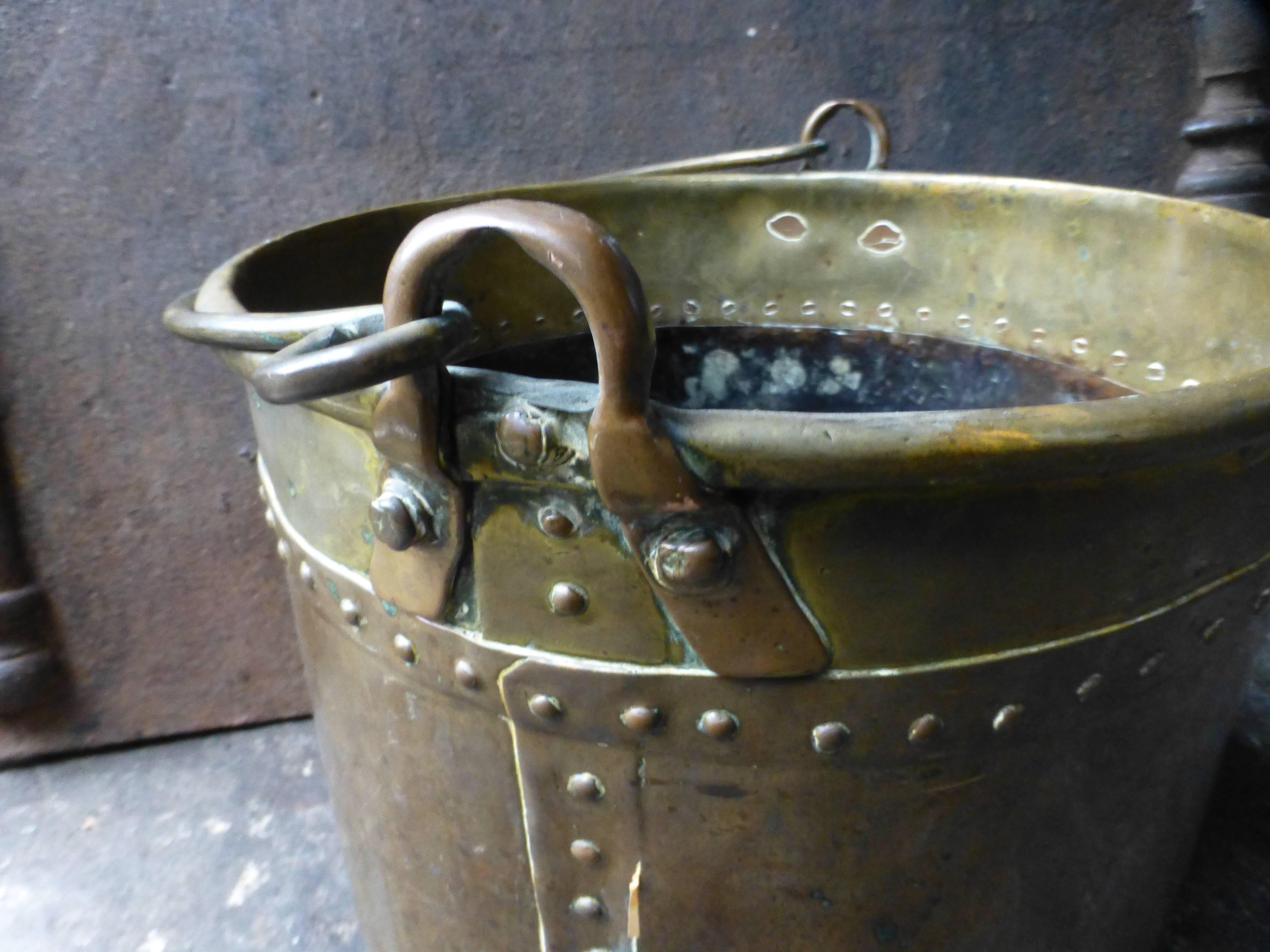 Wrought Iron 18th-19th Century Dutch Log Basket or Log Holder