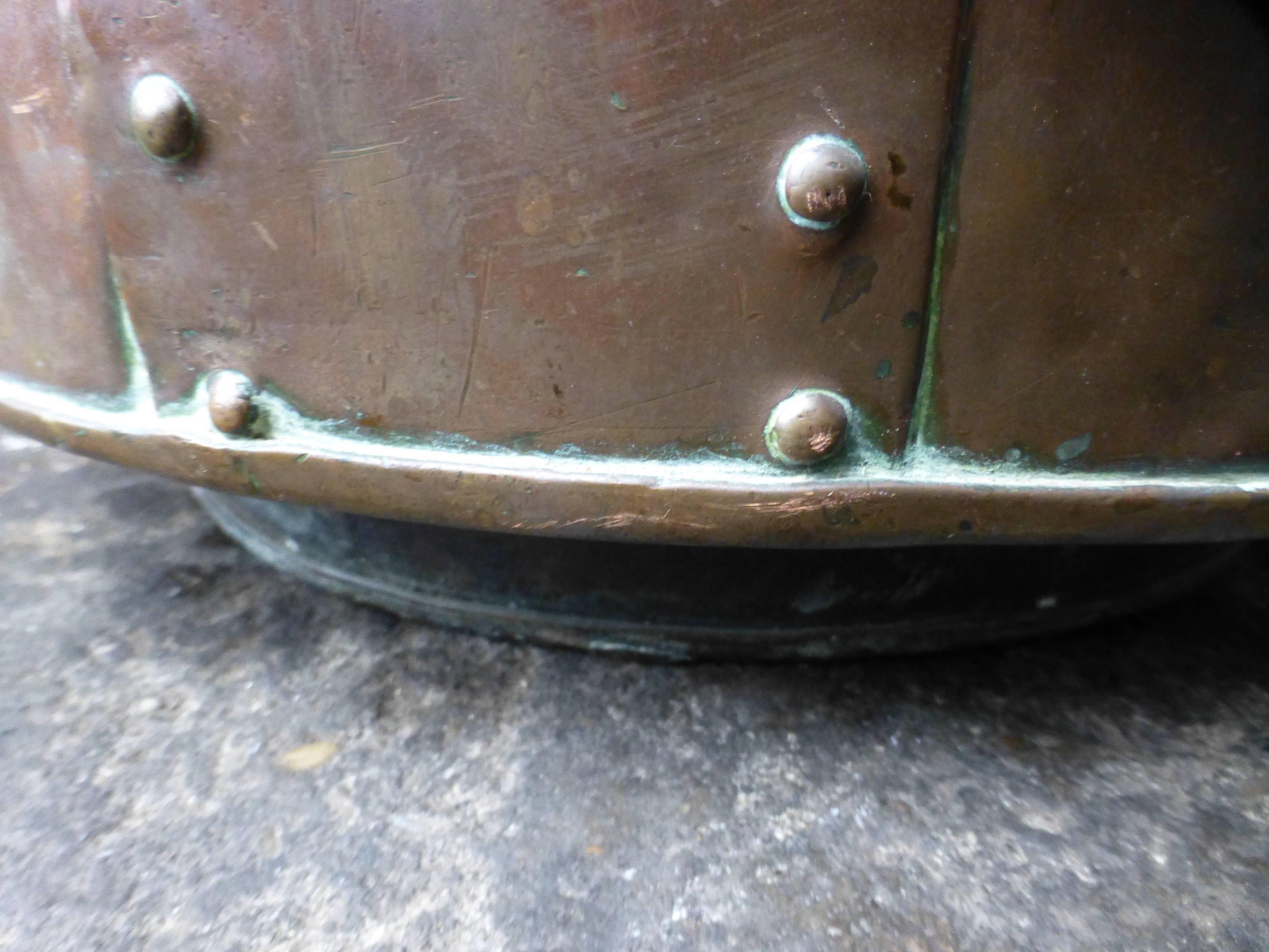 18th-19th Century Dutch Log Basket Log Holder 1