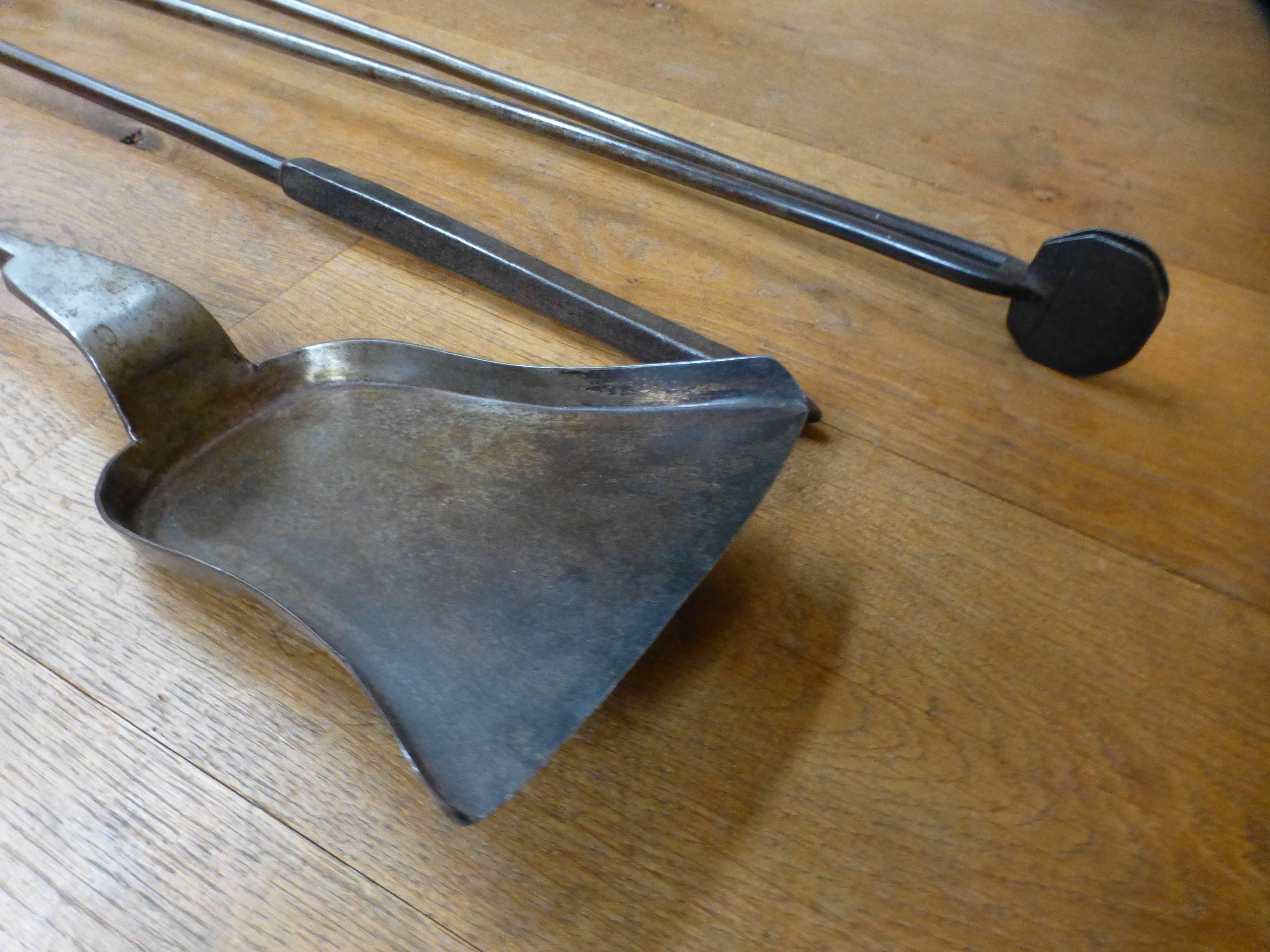 19th Century English Fireplace Tools or Fire Tools 2