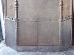 French Art Deco Fireplace Screen