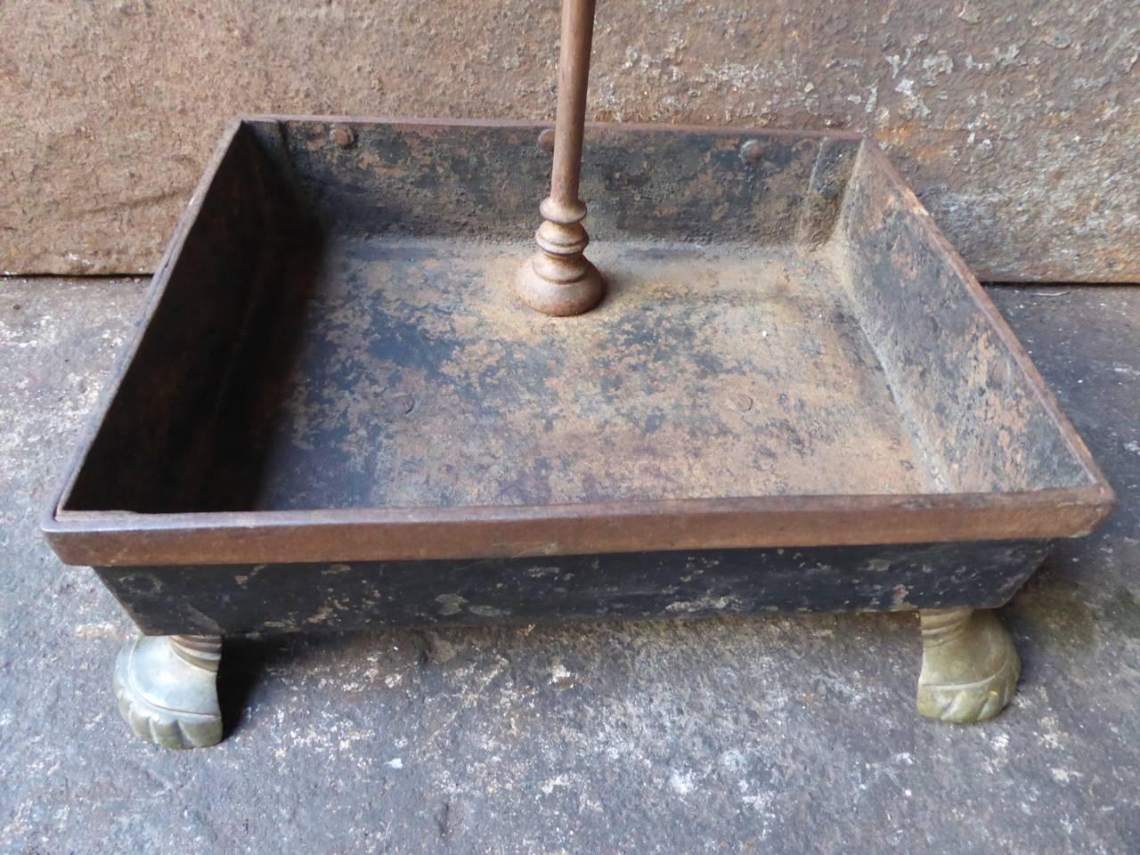 19th Century French Stand for Fireplace Tools In Good Condition In Amerongen, NL