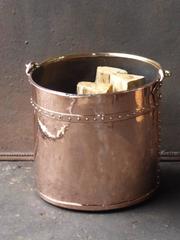 17th-18th Century Dutch Log Basket, Log Holder