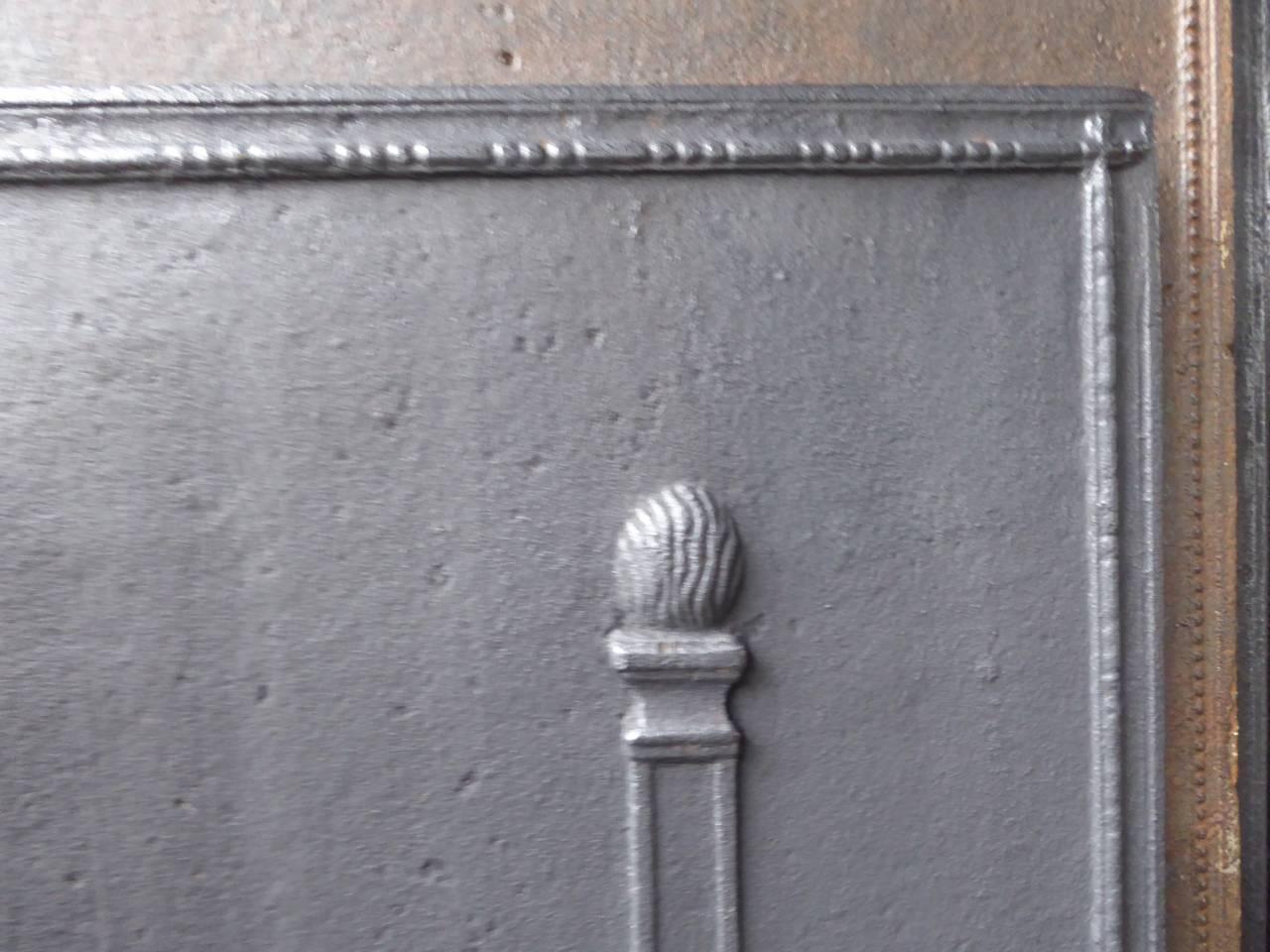 Cast Neoclassical French 'Pillars of Freedom' Fireback