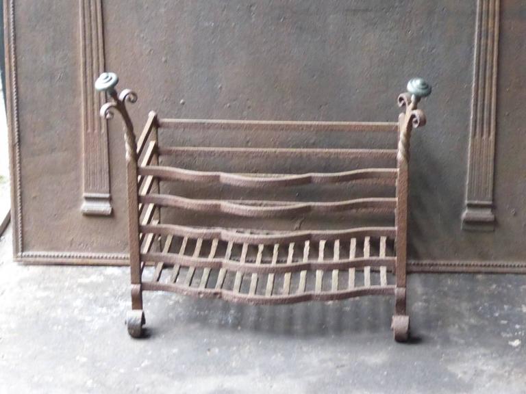 Dutch Fire Grate Fireplace Basket For Sale At 1stdibs