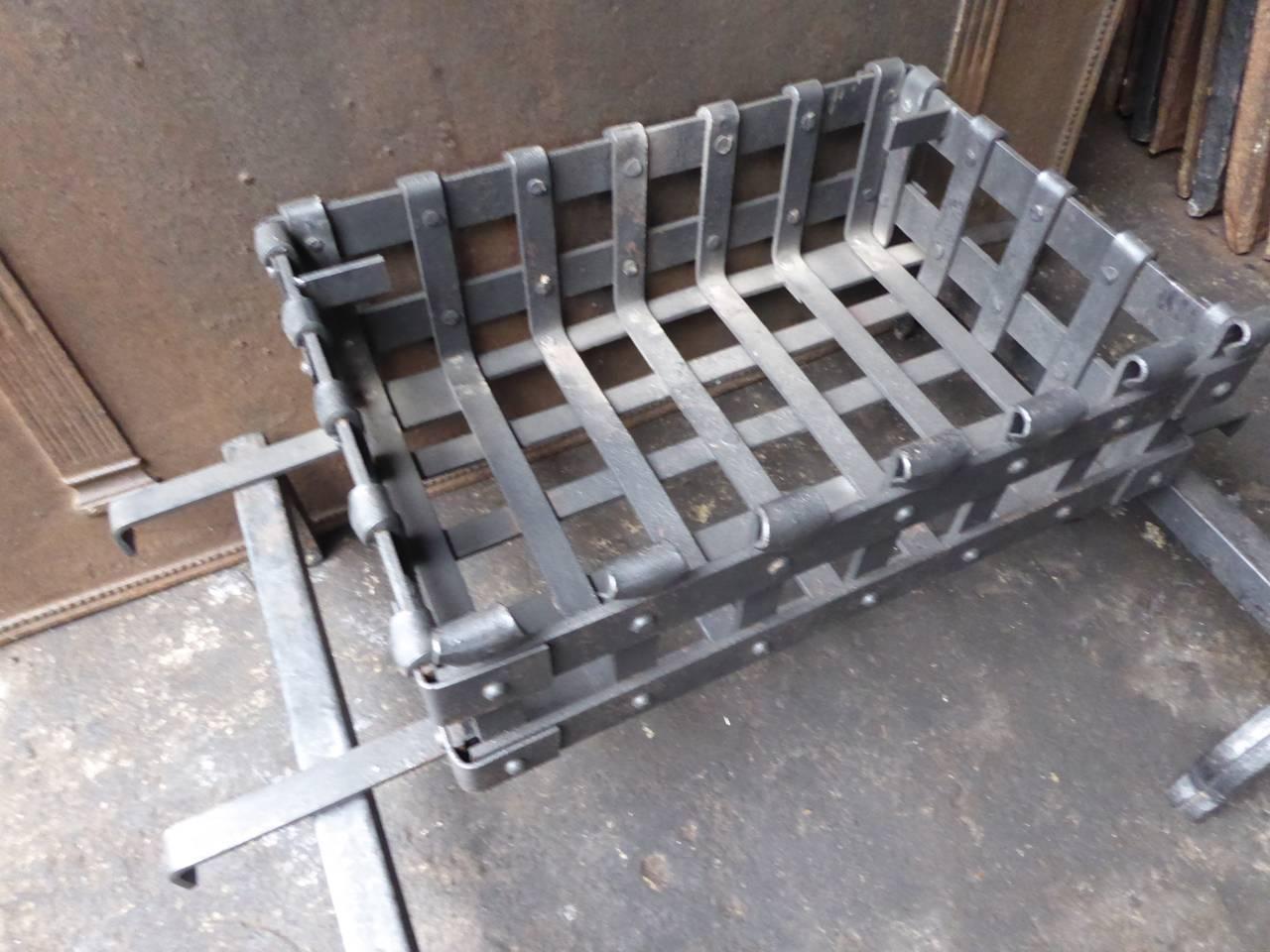 19th Century English Fire Grate or Fire Basket 3