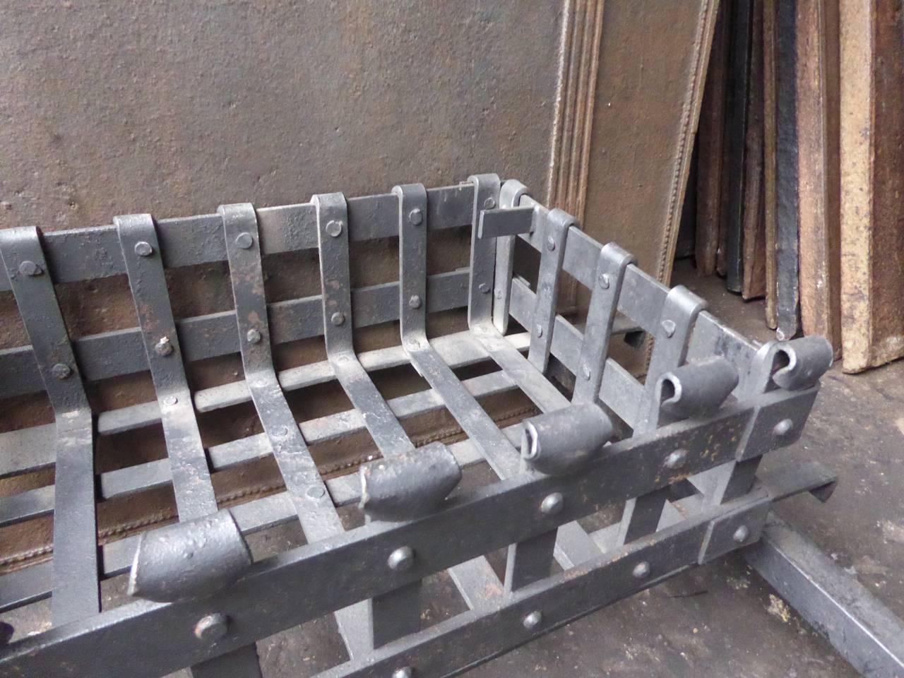 19th Century English Fire Grate or Fire Basket 1