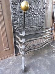 19th Century Dutch Fire Grate, Fire Basket