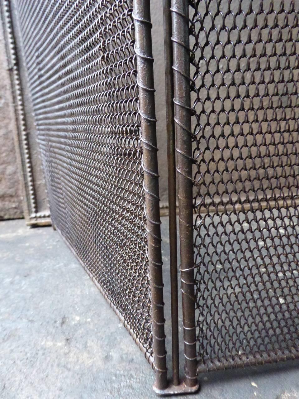 19th Century French Fireplace Screen, Fire Screen 5