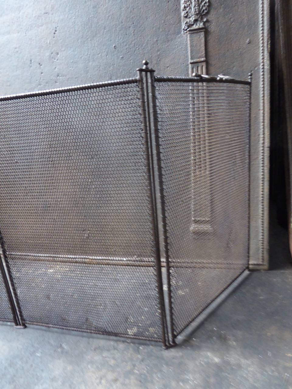 19th Century French Fireplace Screen, Fire Screen 4