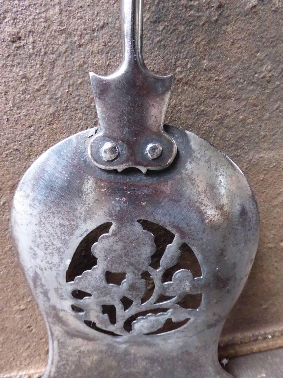Pala da fuoco o pala da camino inglese del XIX secolo In condizioni buone in vendita a Soest, NL