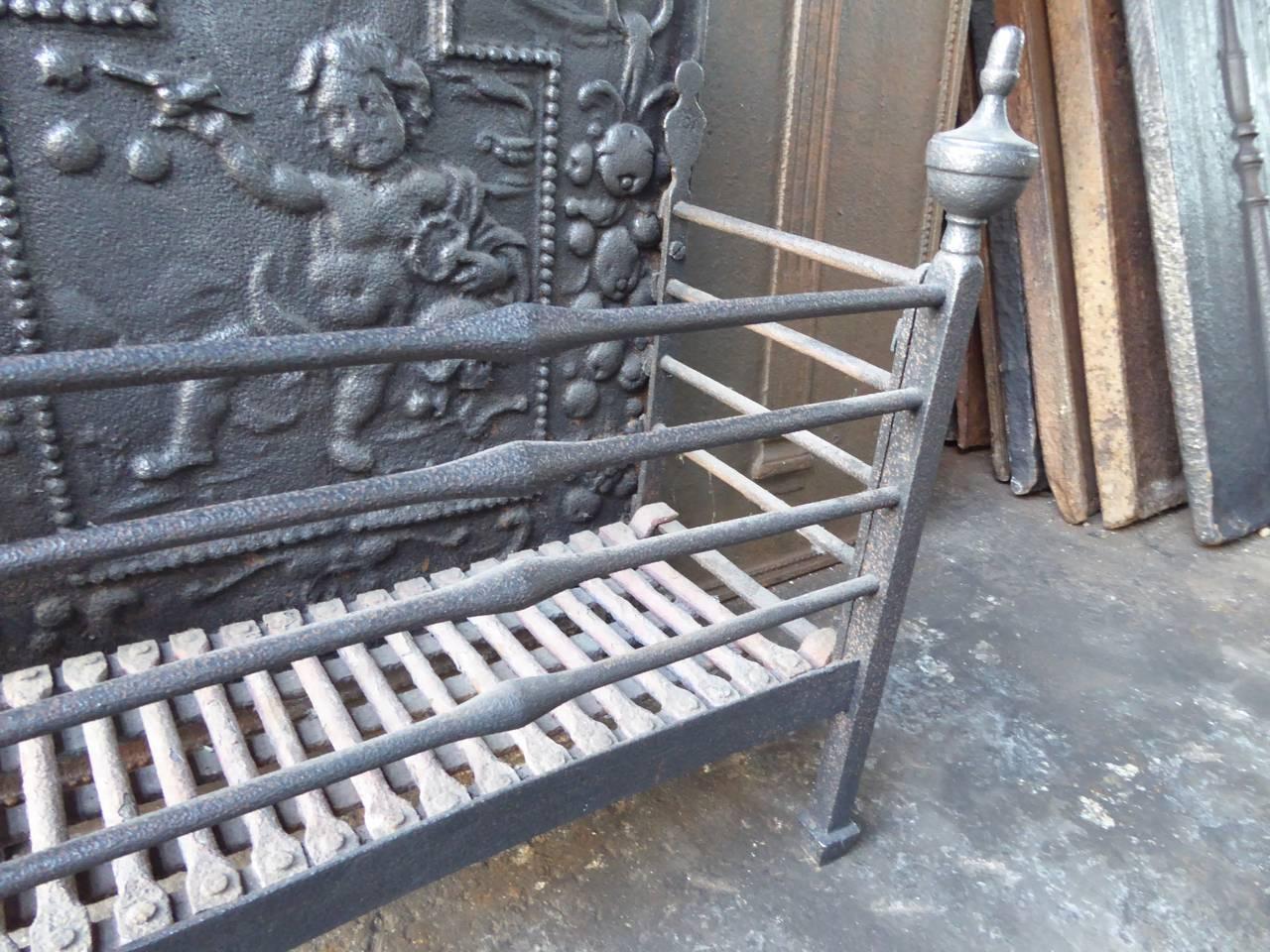 18th-19th Century Dutch Fire Grate or Fire Basket 1
