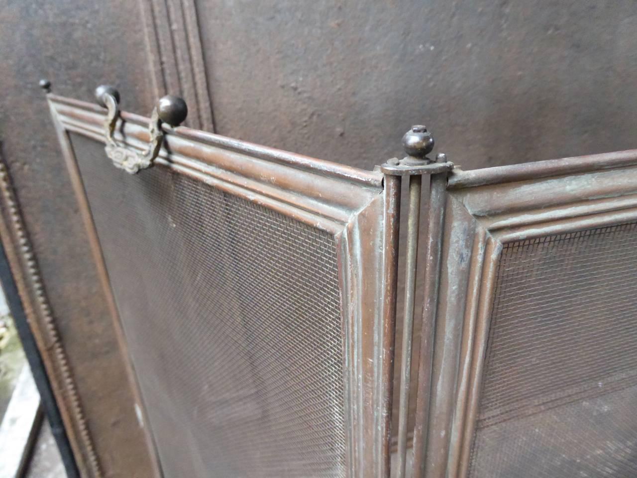 19th Century French Fireplace Screen 2