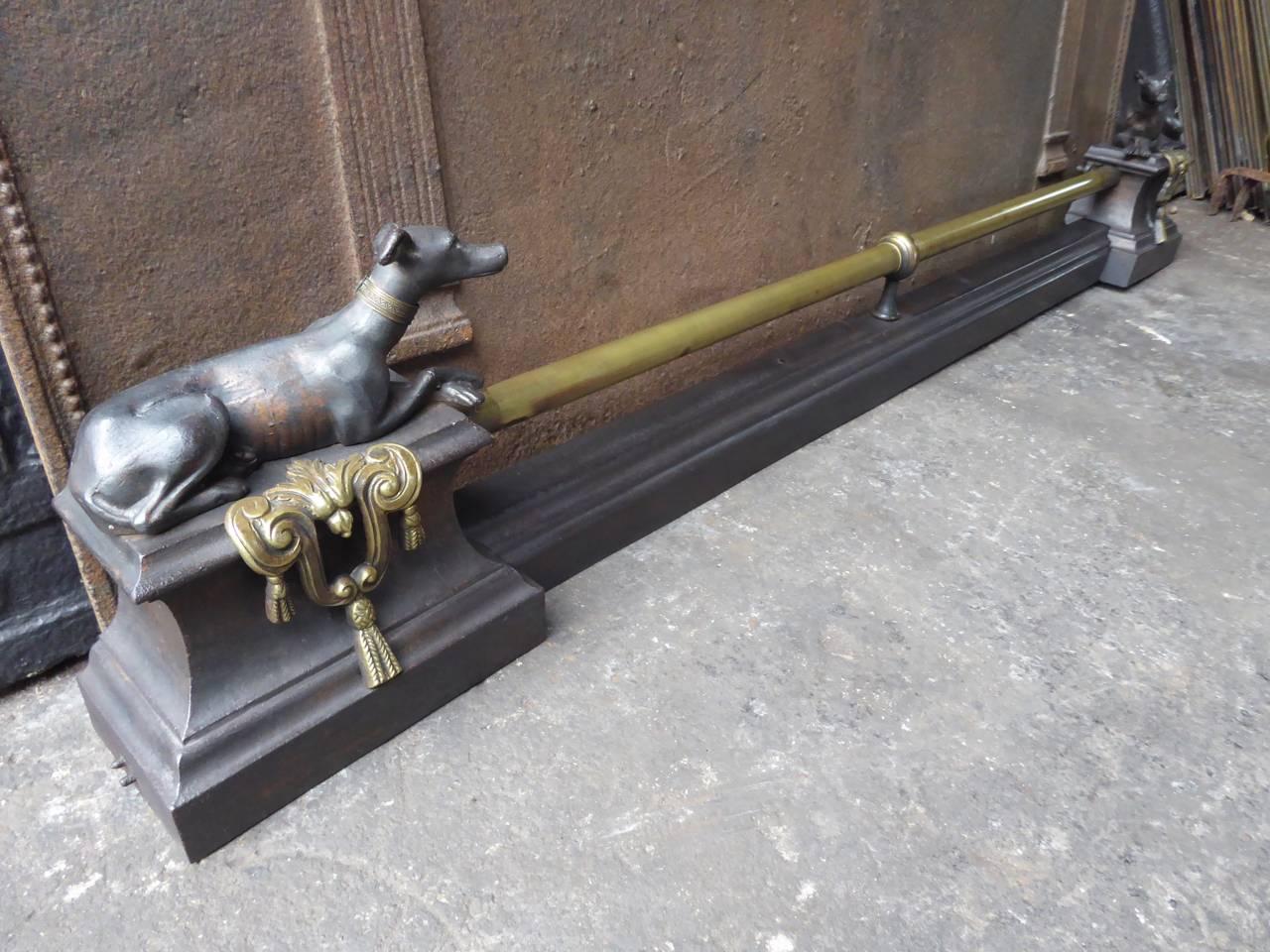 19th Century French Fireplace Fender 3