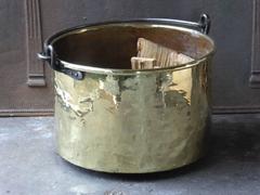 18th Century Dutch Log Basket or Log Holder