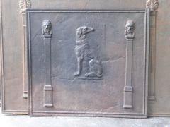 19th Century French 'Dog' Fireback