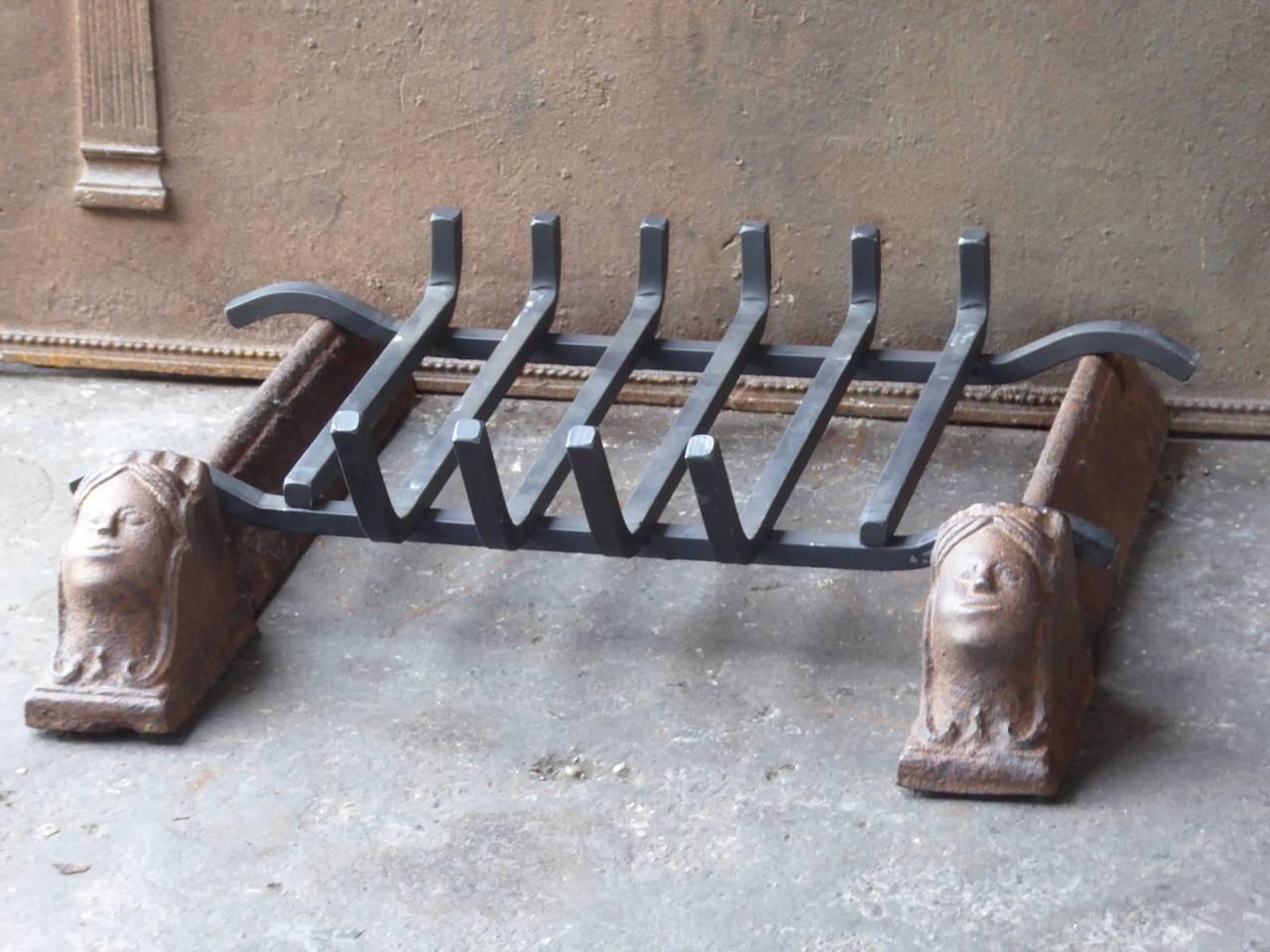 18th Century French Andirons or Firedogs For Sale 1