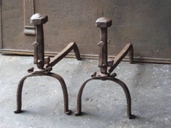 18th Century French Firedogs or Andirons