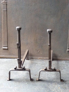 19th Century French Firedogs or Andirons