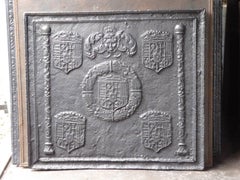16th-17th Century French 'Arms of Lorraine' Fireback / Backsplash