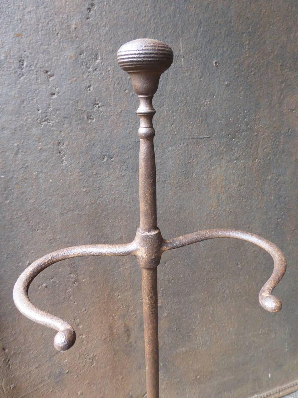 19th Century French Fireplace Tools or Fireplace Tool Set 2