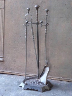 19th Century French Fireplace Tools or Fire Tools