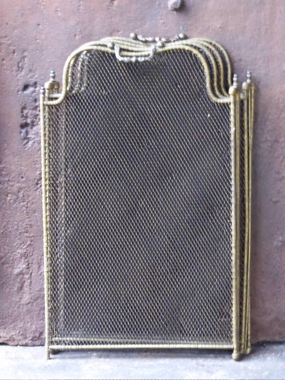 19th Century French Fireplace Screen In Good Condition In Amerongen, NL
