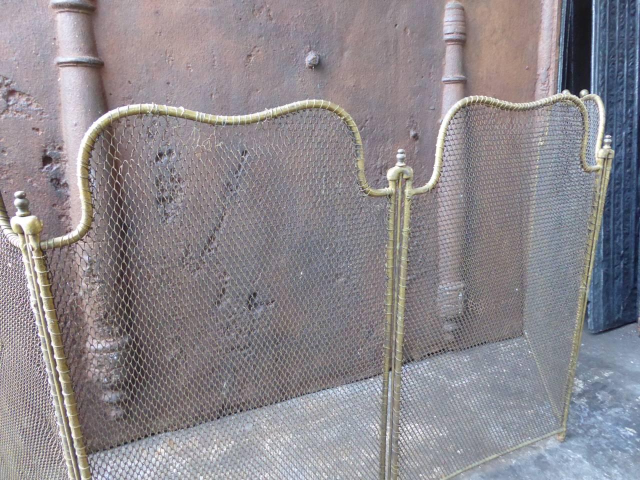 19th Century French Fireplace Screen 1