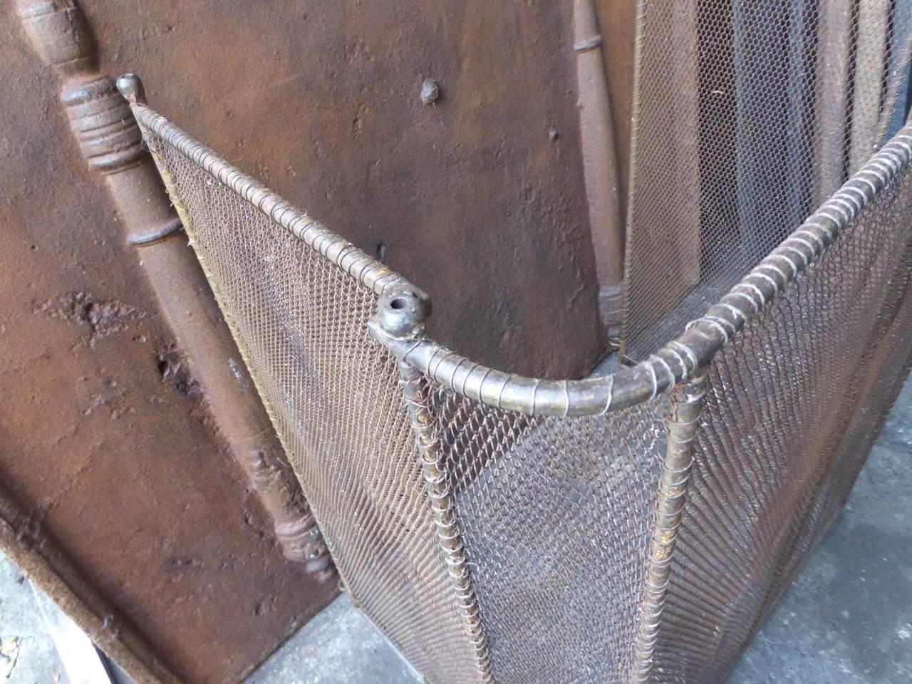 19th Century French Fireplace Screen 4