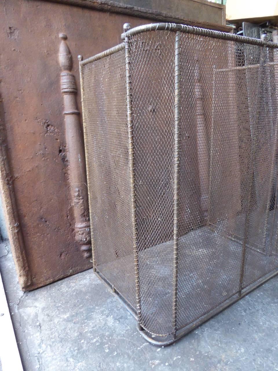 19th Century French Fireplace Screen 3