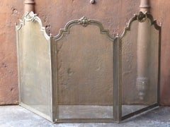 19th Century French Fireplace Screen