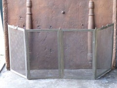 French Fireplace Screen