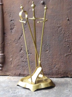 19th Century French Fireplace Tools or Fire Tools