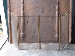 19th Century French Fireplace Screen or Fire Screen