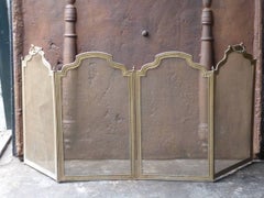 French Fireplace Screen or Fire Screen