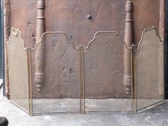 19th Century French Fireplace Screen or Fire Screen