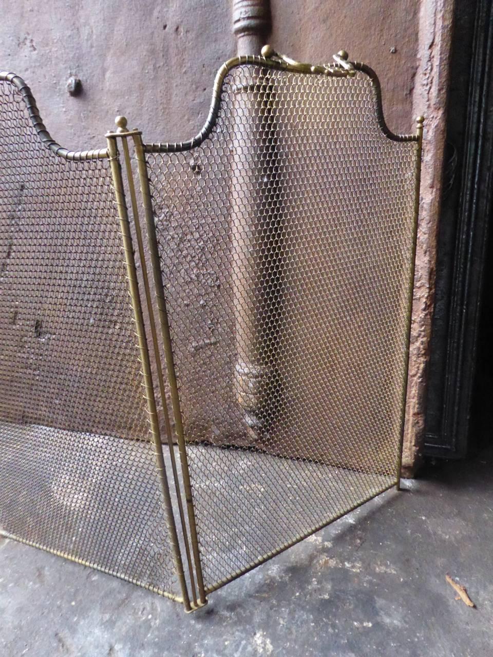 19th Century, French Fireplace Screen or Fire Screen 1