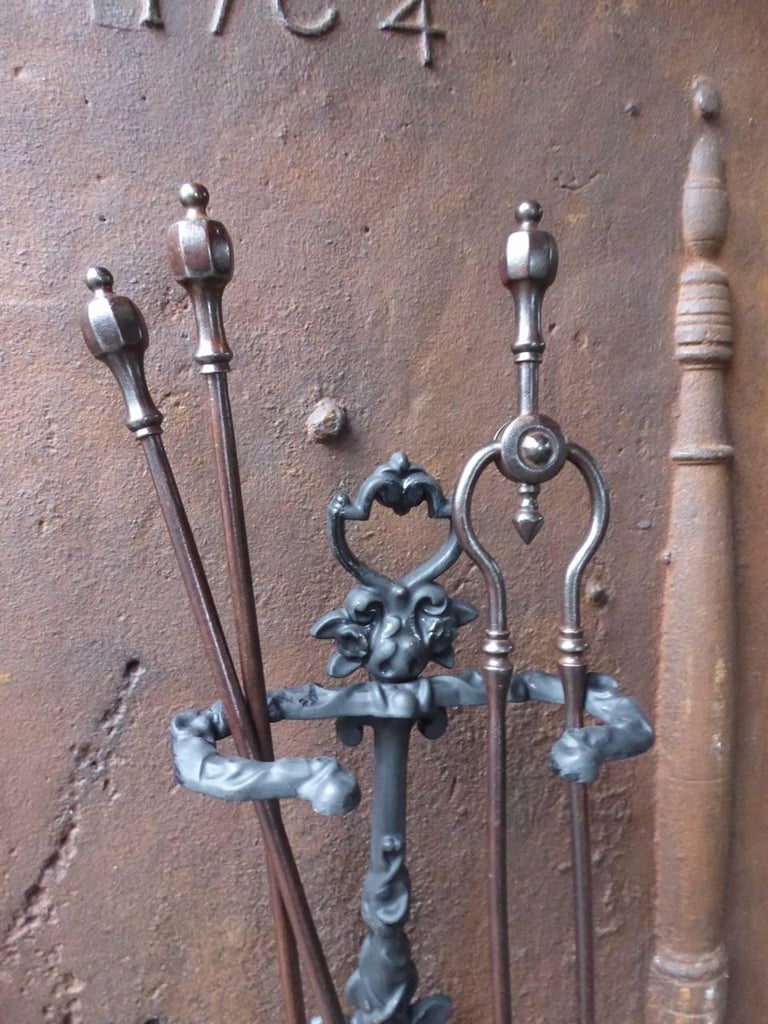 Ornate 19th C Victorian Cast Iron Fireplace Tool Stand / Umbrella Stand —  Ardesh
