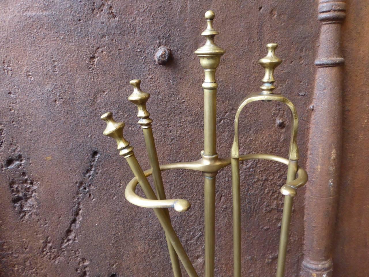 19th Century French Fireplace Tools or Fire Tools 1