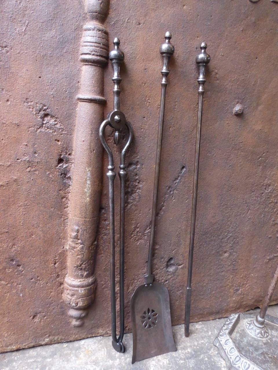 19th Century English Fireplace Tools or Fire Tools 2